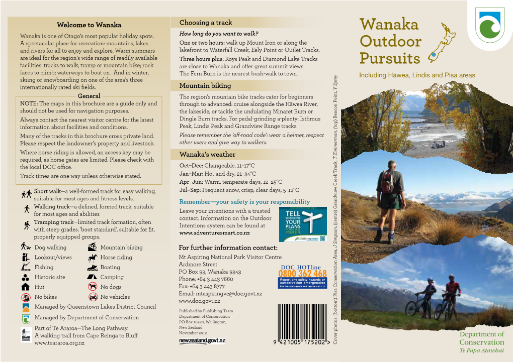 Wanaka-Outdoor-Pursuits-Brochure