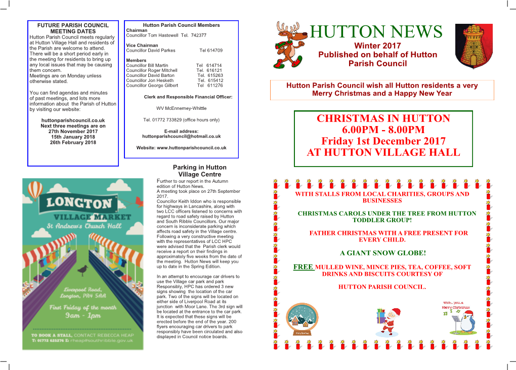 Hutton News Winter 2017.Indd