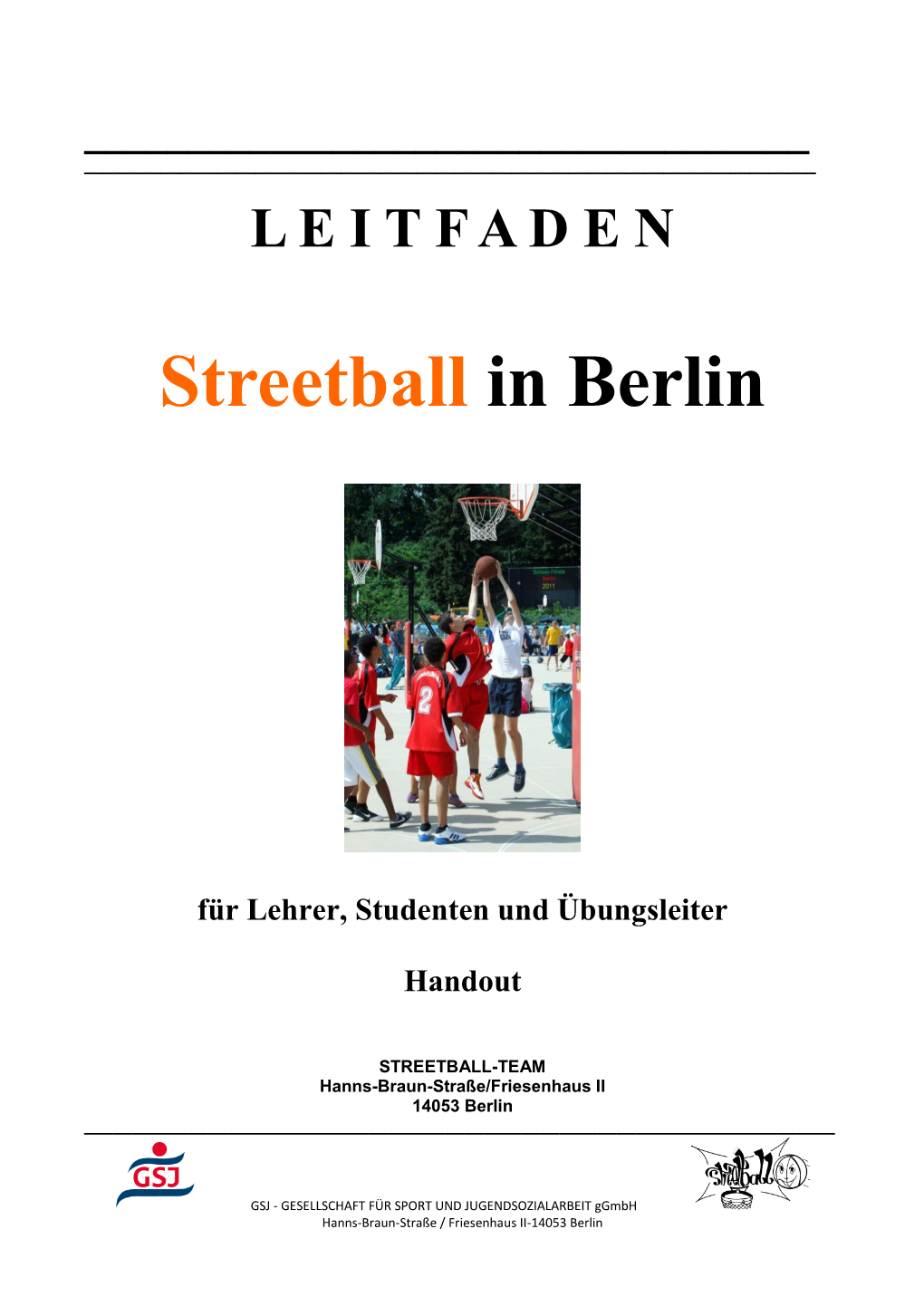 Streetball in Berlin