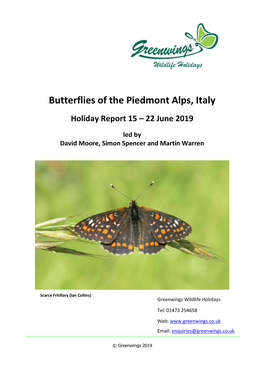 Butterflies of the Piedmont Alps, Italy