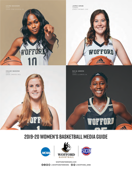 2019-20 Women's Basketball MEDIA GUIDE