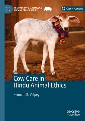 Cow Care in Hindu Animal Ethics Kenneth R