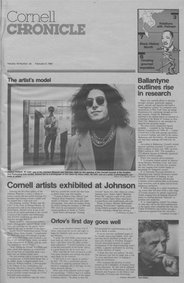 Cornell Artists Exhibited at Johnson
