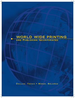 World Wide Printing WORLD WIDE PRINTING 445 E