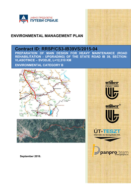 Environmental Management Plan