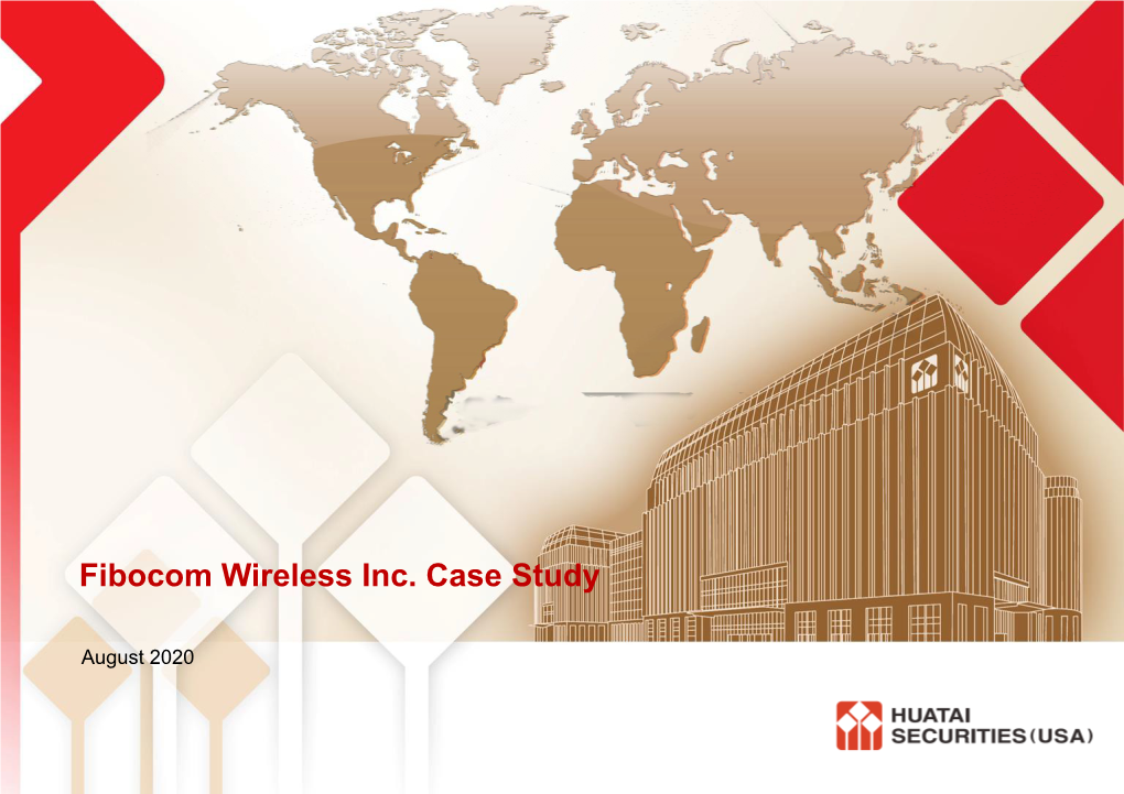 Fibocom Wireless Inc. Case Study