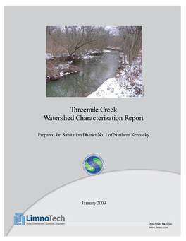 Threemile Creek Watershed Characterization Report January 2009