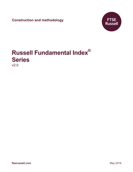 Russell Fundamental Index Series
