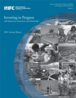 Investing in Progress with Experience, Innovation, and Partnership Investing in Progress 2005 Annual Report with Experience, Innovation, and Partnership