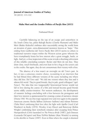 Mako Mori and the Gender Politics of Pacific Rim (2013)