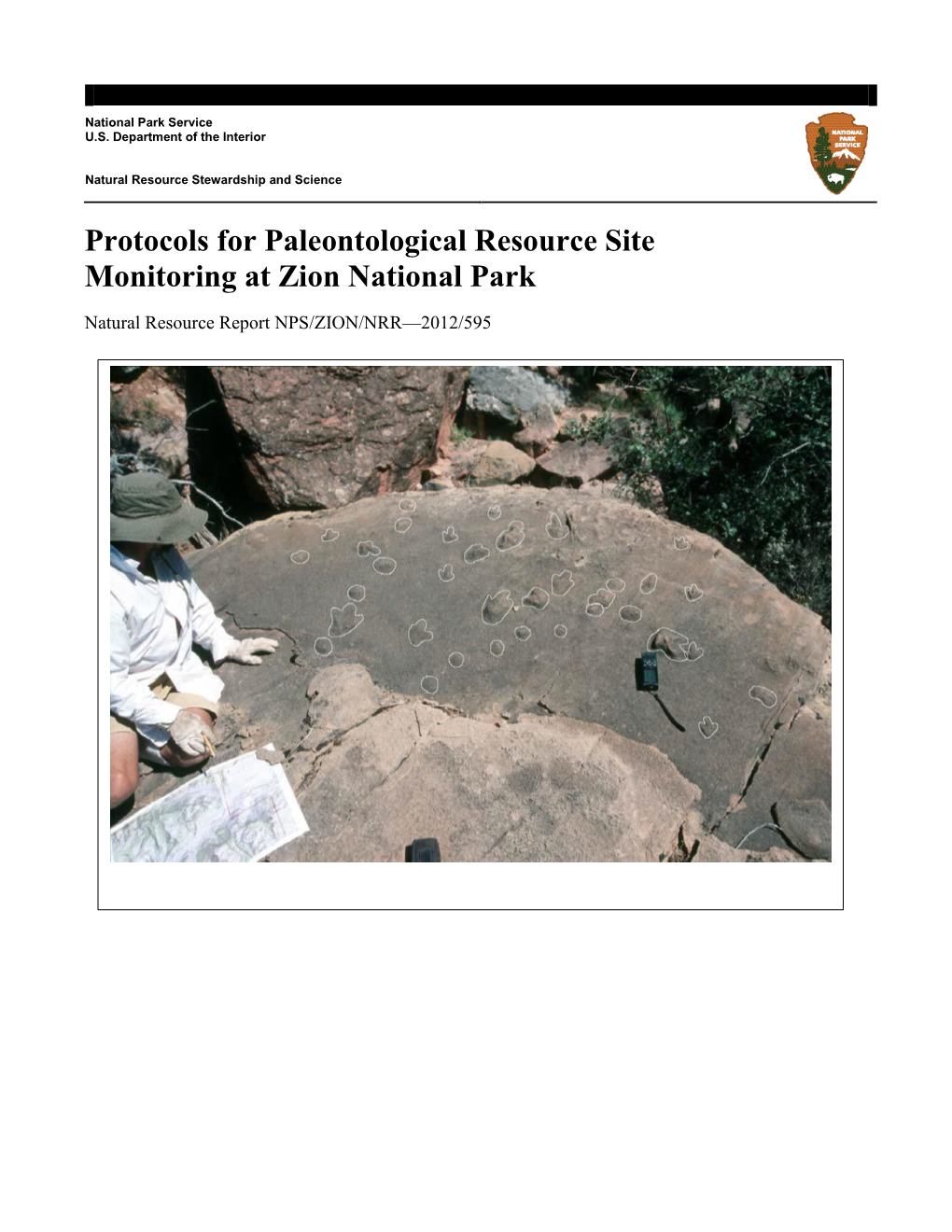 Protocols for Paleontological Resource Site Monitoring at Zion National Park