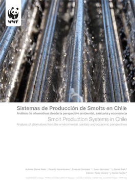 Sistemas De Producción De Smolts En Chile