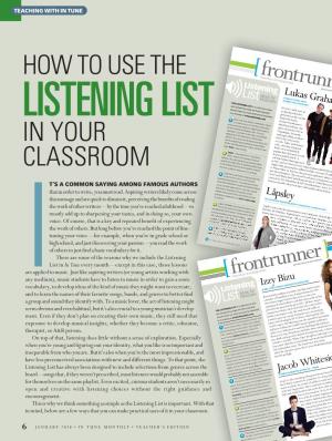 How to Use the in Your Classroom