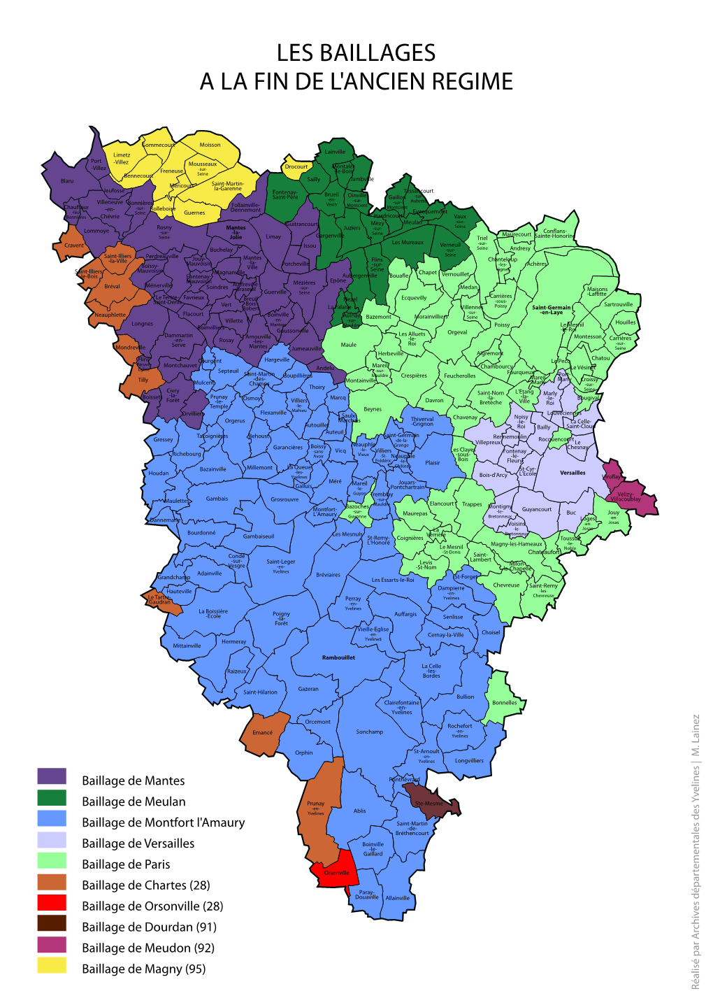 Les Baillages a La Fin De L'ancien Regime