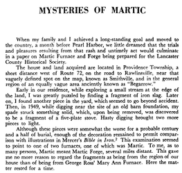 Mysteries of Martic