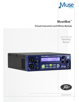 Musebox™ Virtual Instrument and Effects Module