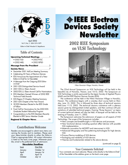 IEEE Electron Devices Society Newsletter