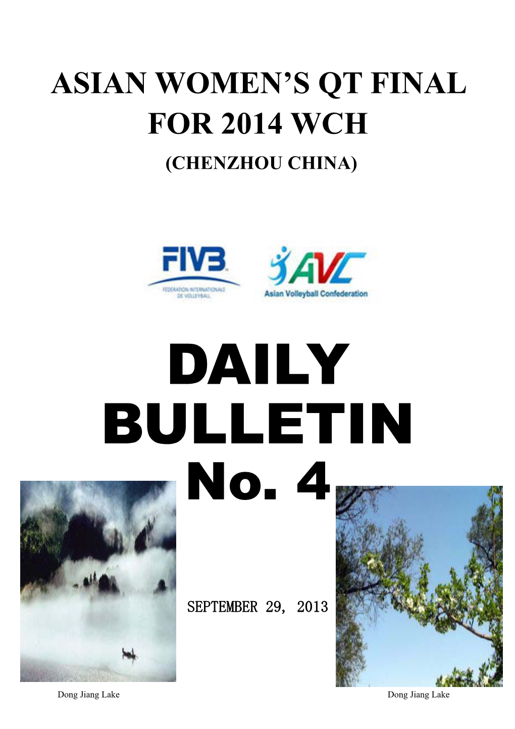 DAILY BULLETIN No