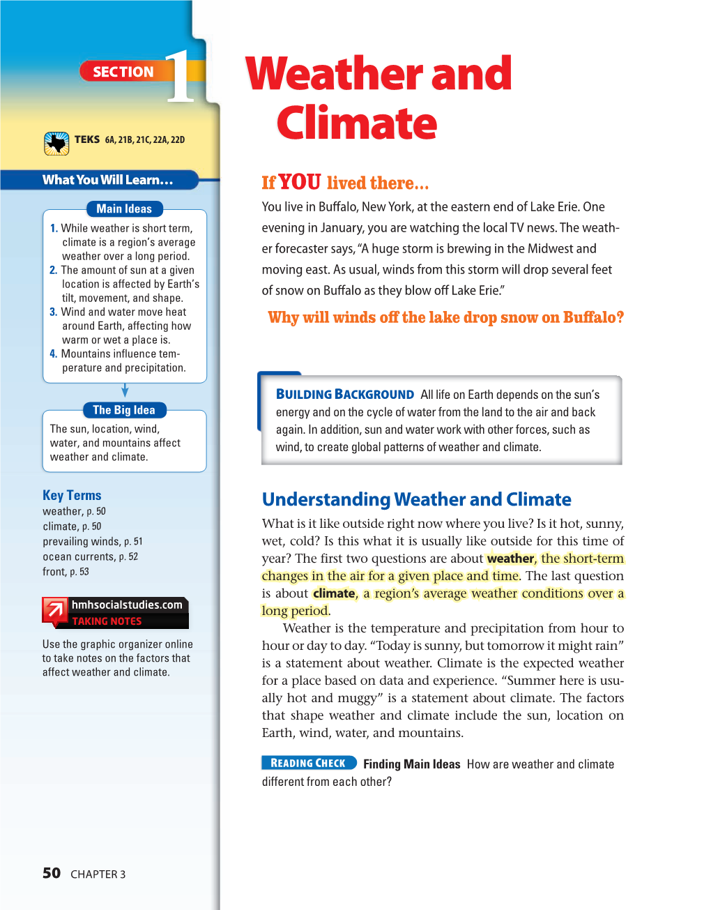 Weather and Climate