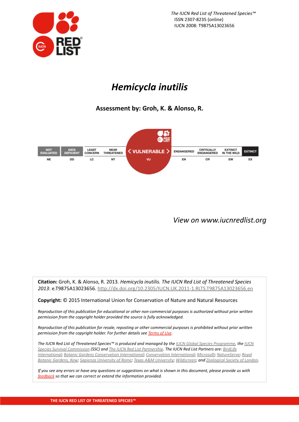 Hemicycla Inutilis