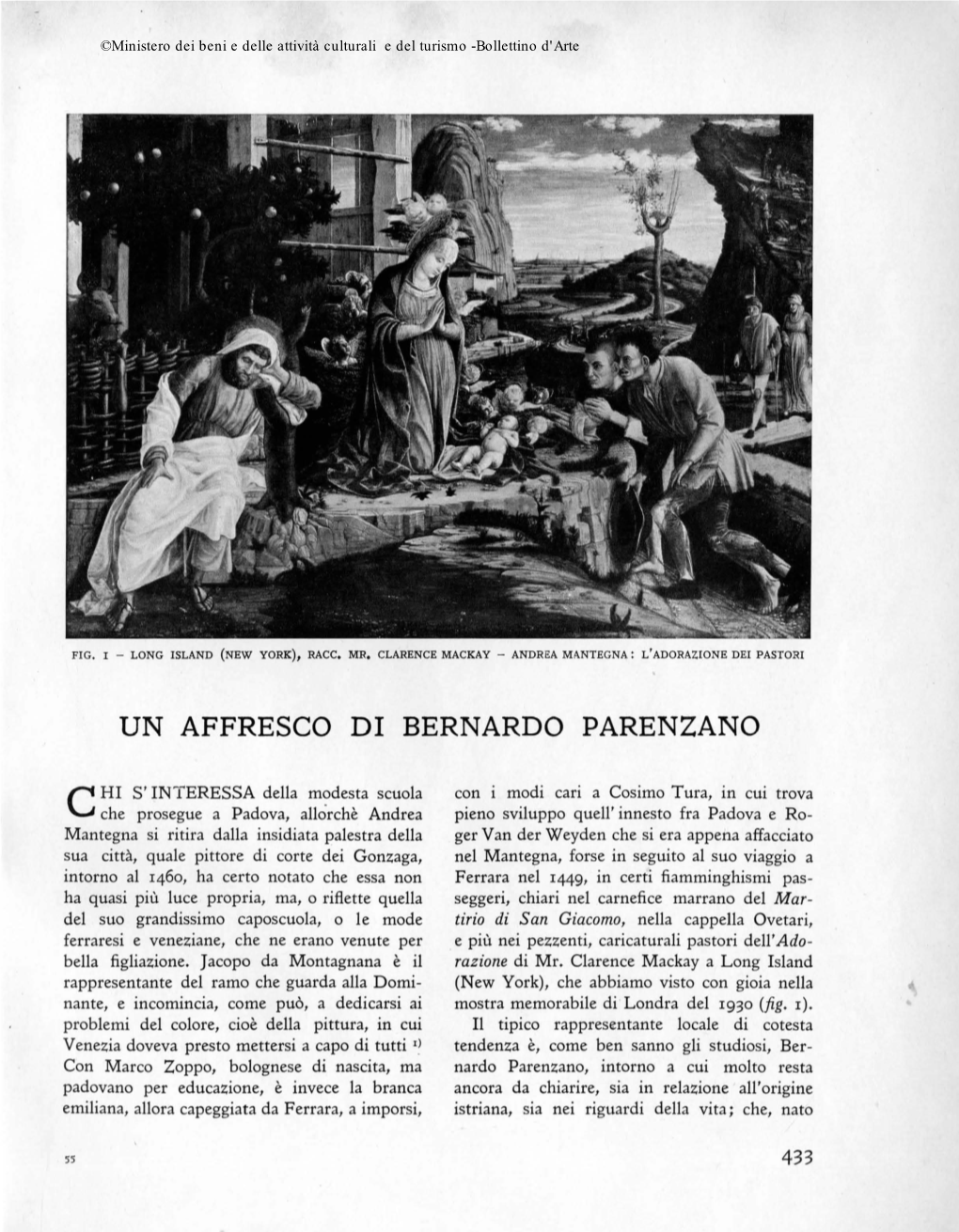 Un Affresco Di Bernardo Parenzano