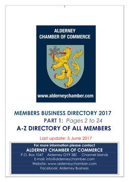 A-Z Directory of All Members