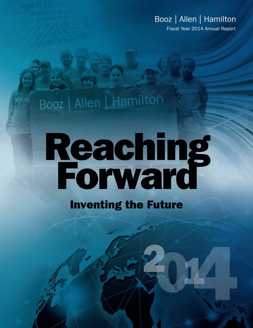 Booz Allen Hamilton Fiscal Year 2014 Annual Report