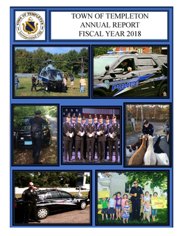 Annual Report for Fiscal Year 2018 Is Dedicated to Three Devoted Members of the Templeton Community