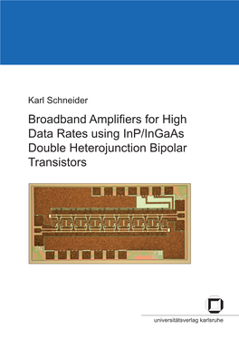 Broadband Amplifiers for High Data Rates Using Inp/Ingaas Double