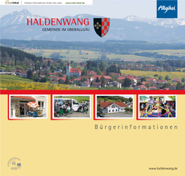 Haldenwang Gemeinde Im Oberallgäu