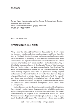 Spain's Invisible Army