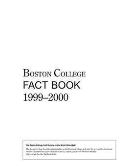 1999–2000 Fact Book