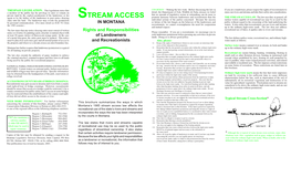 Stream Access Law