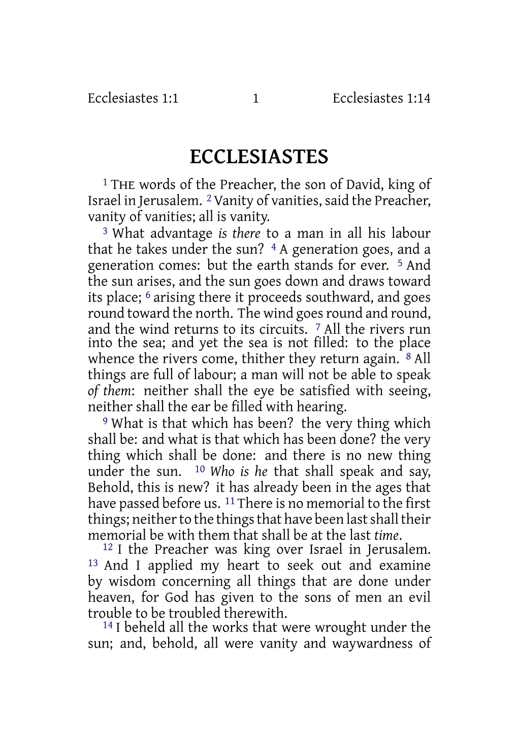 Eng-Brenton ECC.Pdf Ecclesiastes (19 Pages)