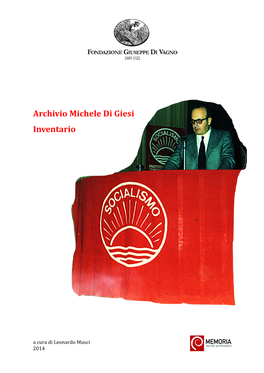 Archivio Michele Di Giesi Inventario
