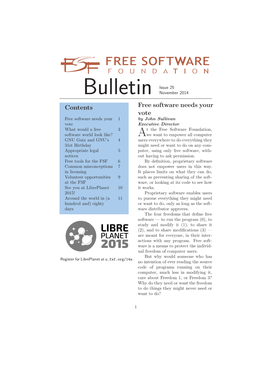 Bulletin Issue 25