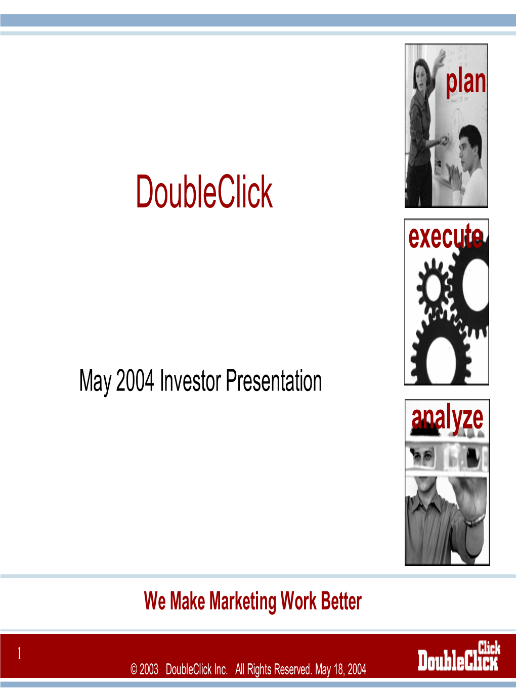 Doubleclick May 2004 Investor Presentation