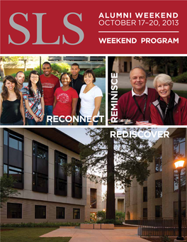 Alumni Weekend October 17–20, 2013