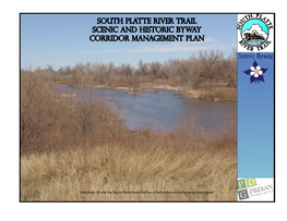 South Platte River Trail Byway Corridor Management Plan