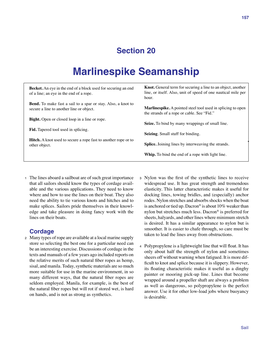 Marlinespike Seamanship 157