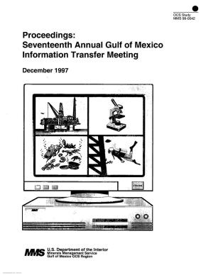17Th Annual Gulf of Mexico Information Transfer Meeting
