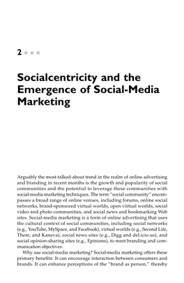 Socialcentricity and the Emergence of Social-Media Marketing.Pdf