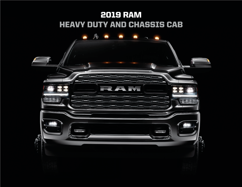 2019 Ram Heavy Duty and Chassis Cab 2019 Ram Heavy Duty Rules