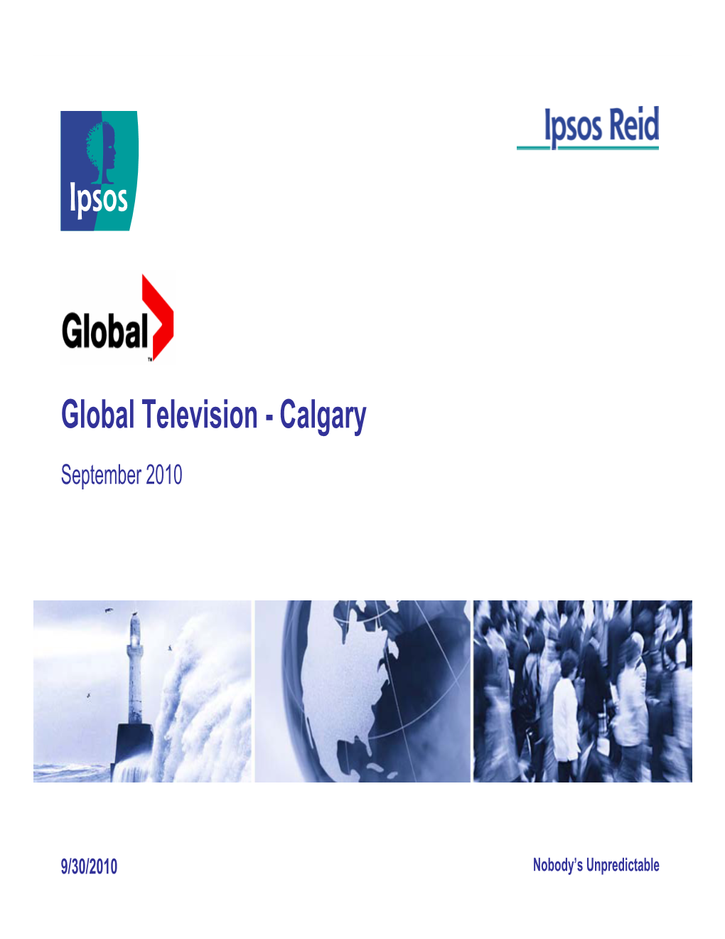Global Television - Calgary September 2010