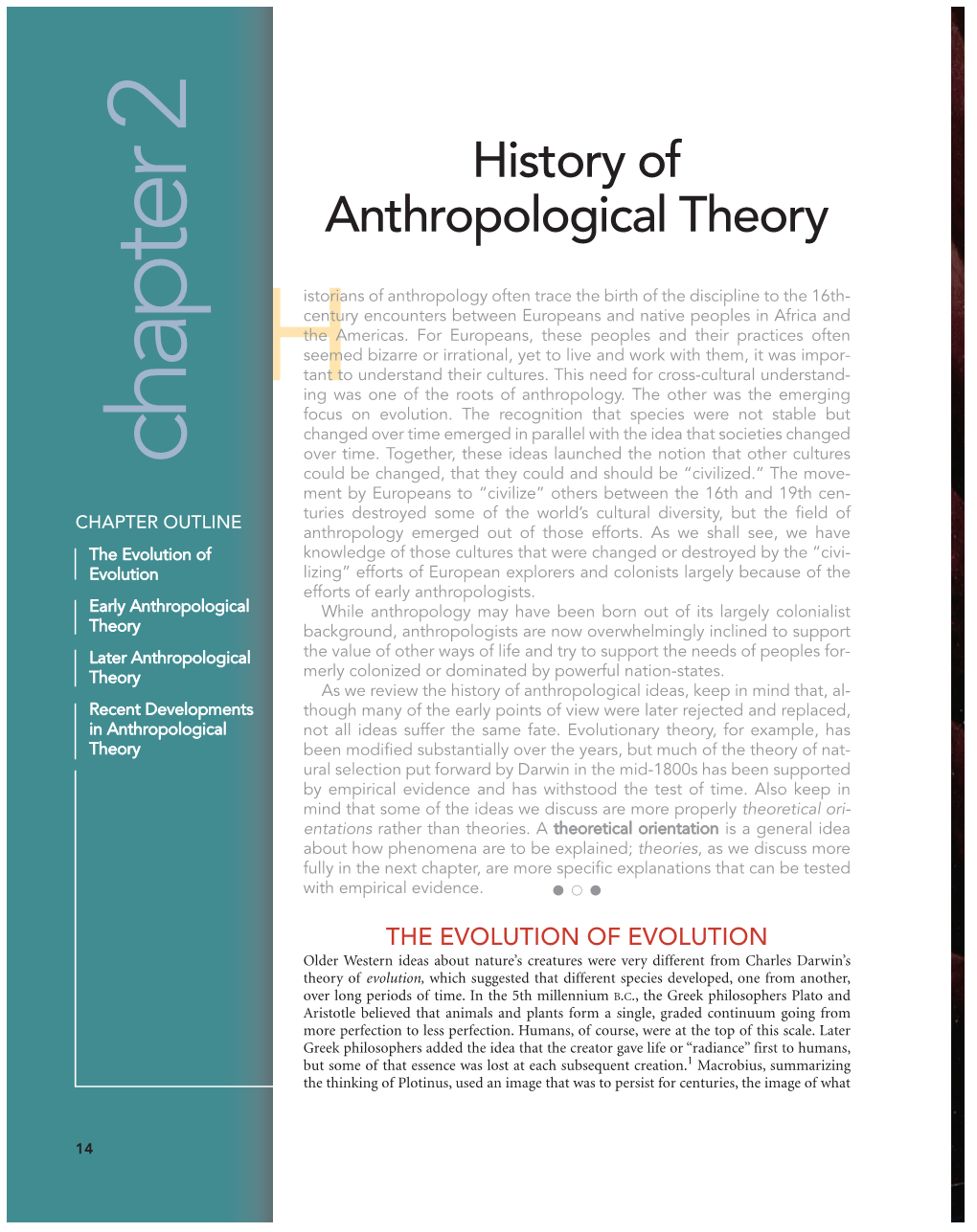 History of Anthropological Theory