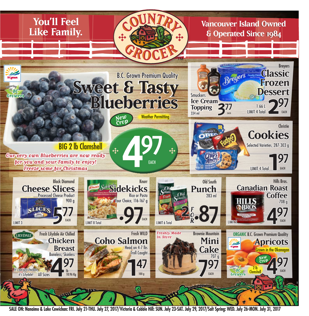 Sweet & Tasty Blueberries