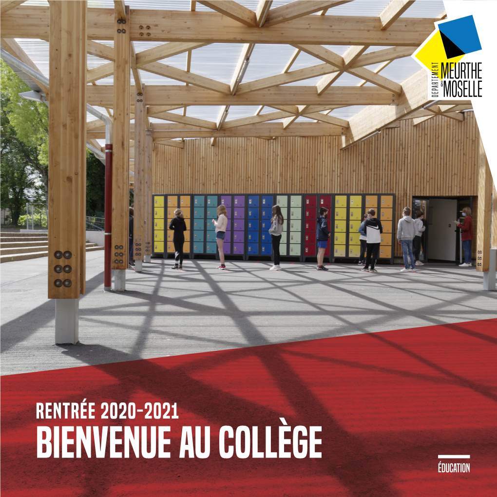 Bienvenue Au Collège Éducation 2 Édito © C