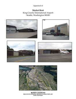 Market Rent King County International Airport Seattle, Washington 98108