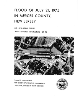 Flood of July 21, 1975 in Mercer County, New Jersey