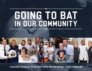 Thousands of Youth Tee Ball, Softball and Baseball Teams in Metro Detroit Have Joined Team Tigers, an Online Registration and Reward Program